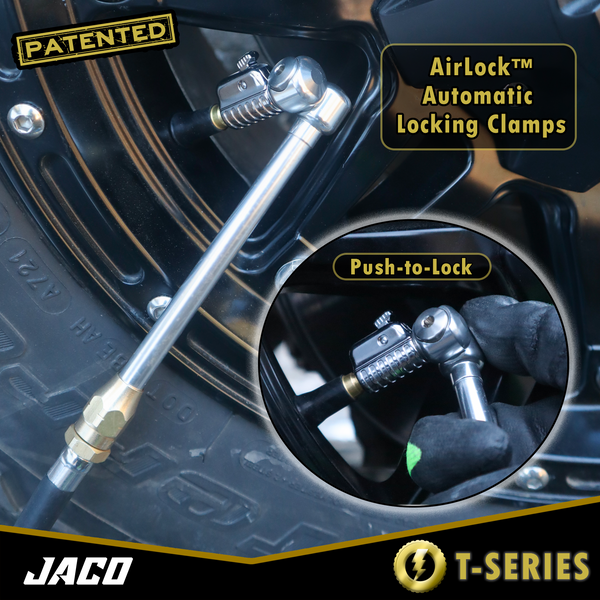 Lightning™ T-Series Tire Air Chuck | Open Flow, 1/4" F-NPT - Image 6 - JACO