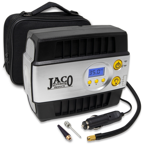 automatic tire inflator with gauge