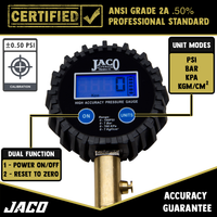 ElitePro™ Digital Tire Pressure Gauge - Professional Accuracy - 100 PSI - Image 6 - JACO