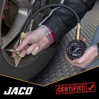 EliteProPlus™ Tire Pressure Gauge with Dually Air Chuck - 160 PSI - Image 4 - JACO