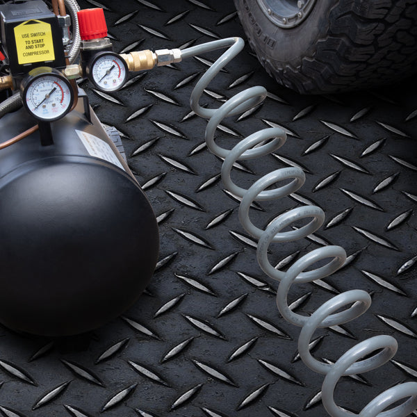 Polyurethane Coiled Air Hose Kit - 1/4" x 30 ft | with Air Compressor Fittings - Image 5 - JACO