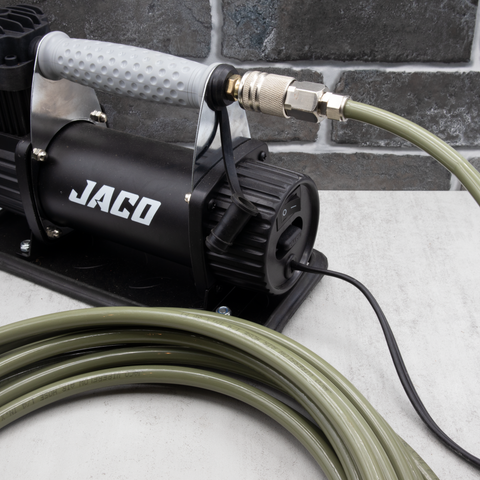 Kobalt 3/8-in X 50-ft Poly Hybrid Air Hose in the Air Compressor