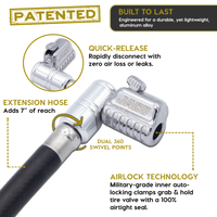 quick connect locking tire chuck