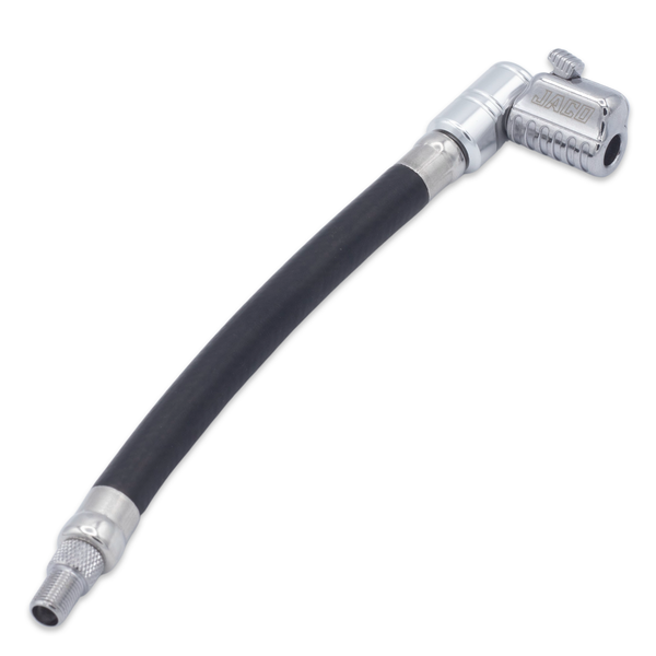 tire inflator hose extension nozzle