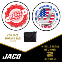 ProtectPro™ Dog Car Seat Cover - Heavy Duty, Waterproof, and Scratch Proof Back Seat Protector - Travel Pet Hammock for Car, Truck, and SUV - Universal Fit - Image 6 - JACO