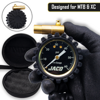 MBX-60 Presta Tire Pressure Gauge for Bikes (Max 60 PSI) | MTB & XC Series - Image 6 - JACO