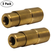 Bike Presta Tire Air Chuck - 1/4" NPT, Open Flow (2 Pack) - JACO