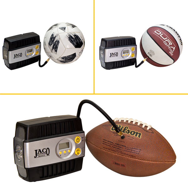 SmartPro™ 12v Digital Tire Inflator Pump - 100 PSI | Portable Tire Air Compressor - Image 8 - JACO