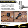 Lightning™ T-Series Tire Air Chuck | Open Flow, 1/4" F-NPT