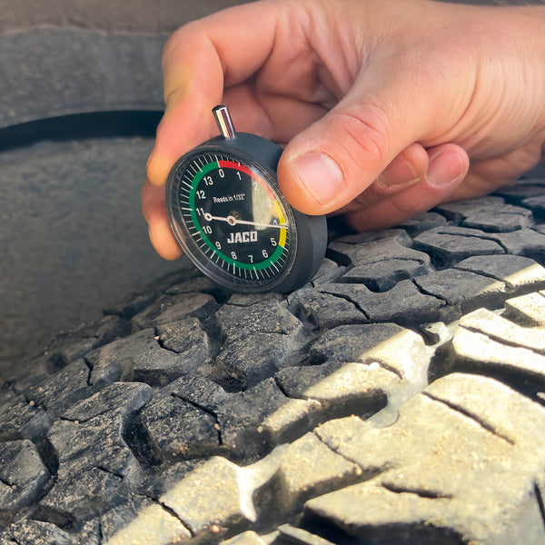 TreadPro Tire Tread Depth Gauge, Dial Type (Reads in 1/32 inch) - Image 5 - JACO