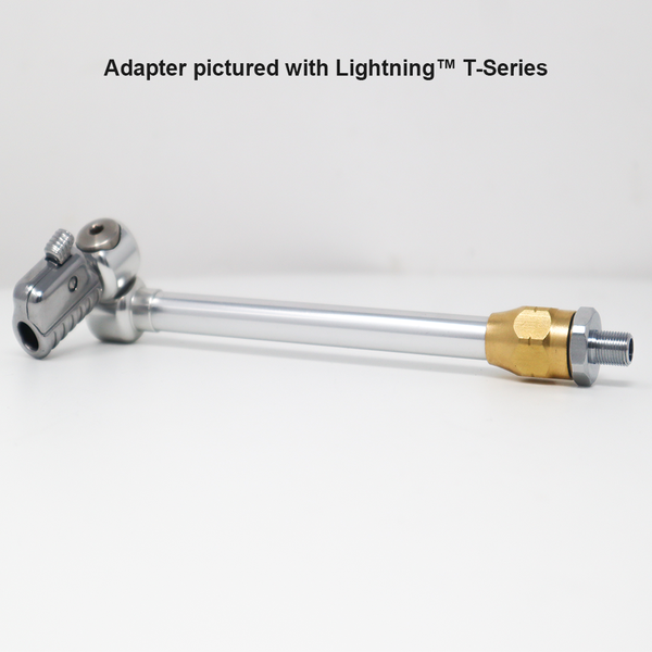 Lightning™ Air Inflator Adapter for Portable Tire Inflators (Schrader Valve to 1/4 inch M-NPT) | Open Flow - Image 5 - JACO