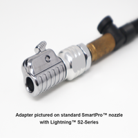 Lightning™ Air Inflator Adapter for Portable Tire Inflators (Schrader Valve to 1/4 inch M-NPT) | Open Flow - Image 7 - JACO
