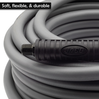 FlexPro™ Hybrid Air Hose (3/8" x 50 ft) | Dual 1/4" M-NPT Fittings (Storm Gray) - Image 9 - JACO