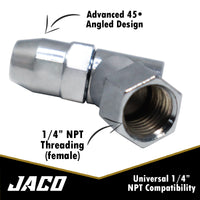 Advanced Angled Tire Air Chuck - 1/4" NPT (2 Pack) - Image 3 - JACO