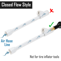 Dually Tire Air Chuck - 1/4" NPT | Closed Flow - Image 3 - JACO