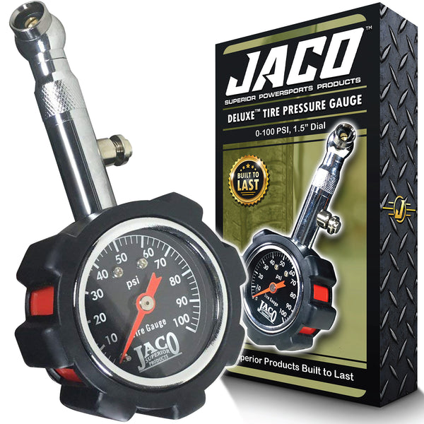 Deluxe™ Tire Pressure Gauge - 100 PSI - JACO