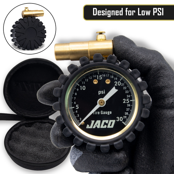 FTX-30 Low Pressure Presta Tire Gauge for Bikes (Max 30 PSI) | Fat Tire Bike Series - Image 6 - JACO