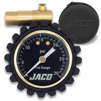 FTX-30 Low Pressure Presta Tire Gauge for Bikes (Max 30 PSI) | Fat Tire Bike Series - JACO