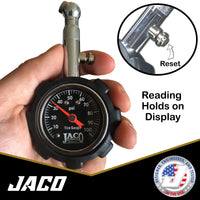 Deluxe™ Tire Pressure Gauge - 100 PSI - Image 6 - JACO