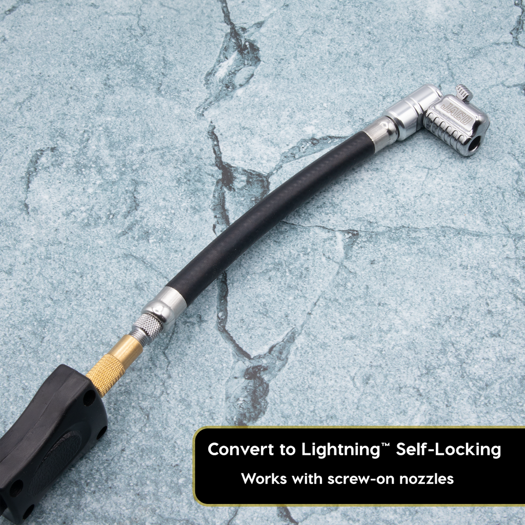 Universal Pack (1) 100cm 39" Tire Valve Air Chuck Inflator - Foto 9