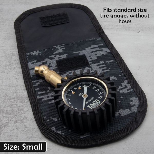 Tire Gauge Storage Pouch | Utility Tool Pouch (Digital Camo) - Image 7 - JACO