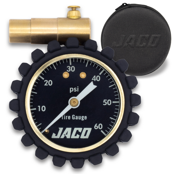 MBX-60 Presta Tire Pressure Gauge for Bikes (Max 60 PSI) | MTB & XC Series - JACO