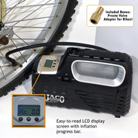 SmartPro™ 2.0 Digital Tire Inflator (AC/DC) - Automatic Portable Air Compressor - 100 PSI - Image 4 - JACO