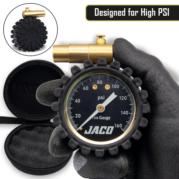 RDX-160 Presta Tire Pressure Gauge for Bikes (Max 160 PSI) | Road Bike & BMX Series - Image 6 - JACO