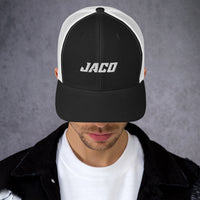 Mesh Baseball Cap (White/Black) - Image 2 - JACO