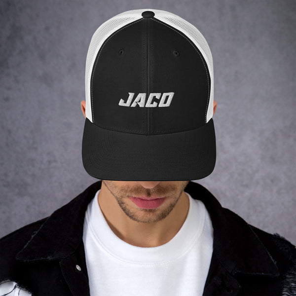 Mesh Baseball Cap (White/Black) - Image 2 - JACO