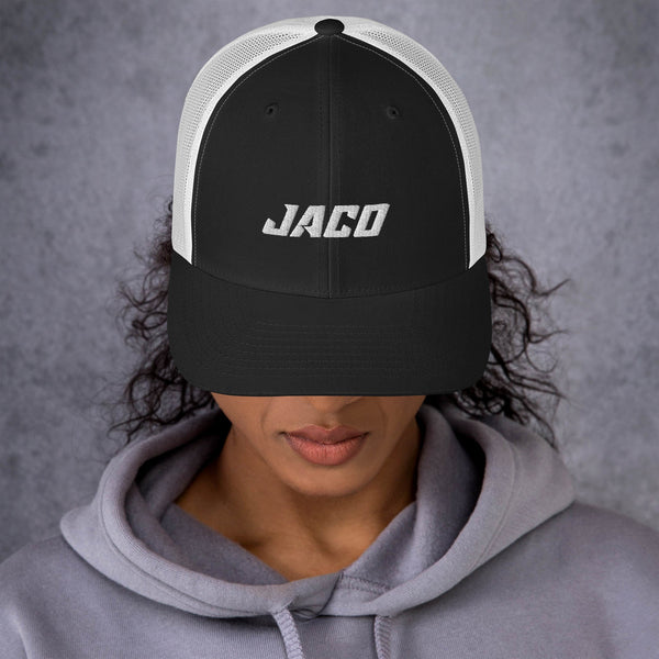 Mesh Baseball Cap (White/Black) - Image 3 - JACO