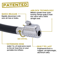 quick connect locking tire chuck