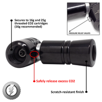 Lightning™ CO2 Inflator for Bike Tires (Presta + Schrader) (CO2 Cartridge Not Included) - Image 8 - JACO