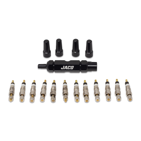 thumbnail image 2 of Presta Valve Core Repair Kit - 22PC Tubeless Bike Tire Maintenance Set With Tools 2 of 14