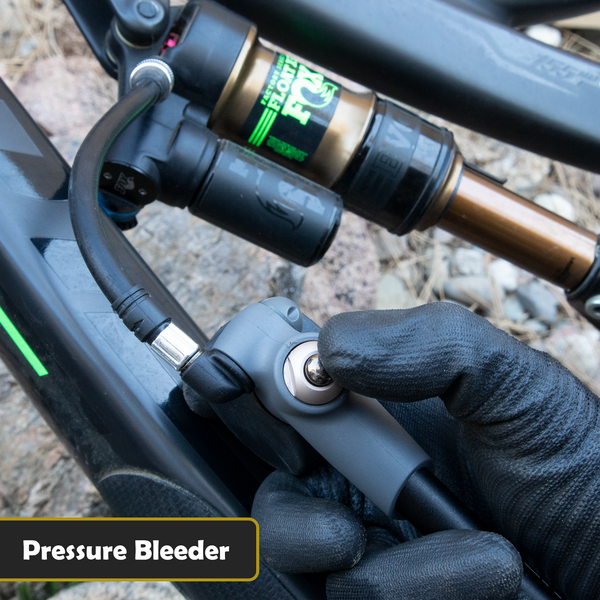 ShockPro™ Mountain Bike Shock Pump with Gauge - 300 PSI - Image 8 - JACO