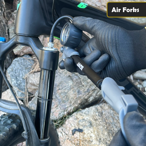 ShockPro™ Mountain Bike Shock Pump with Gauge - 300 PSI - Image 7 - JACO