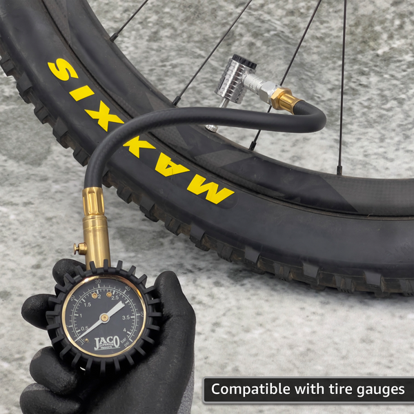 Lightning™ XP Locking Presta Air Chuck for Bike Tires - 1/4" F-NPT (Presta Valves) - Image 9 - JACO