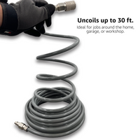 ViperFlow Poly Air Hose Kit - 1/4" x 30 ft. - Image 5 - JACO
