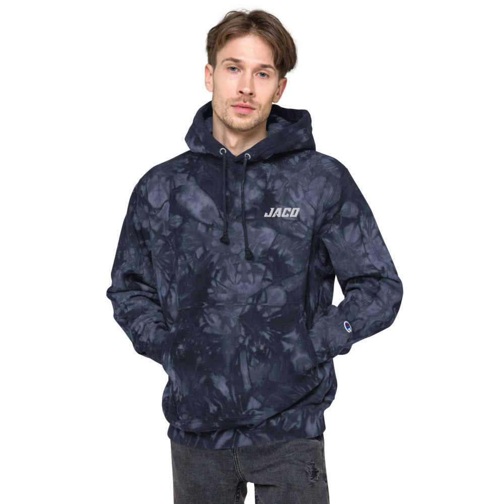 Unisex Champion tie-dye hoodie | JACO
