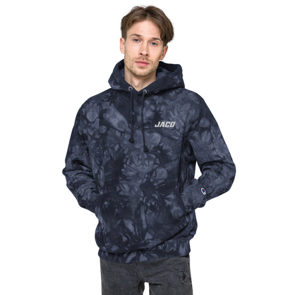 Unisex Champion tie-dye hoodie - Image 8 - JACO