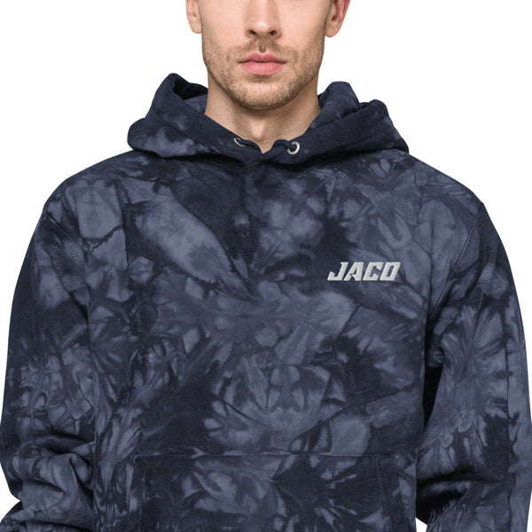 Unisex Champion tie-dye hoodie - Image 6 - JACO