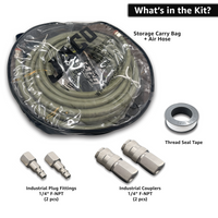 ViperFlow Poly Air Hose Kit - 1/4" x 30 ft. - Image 9 - JACO