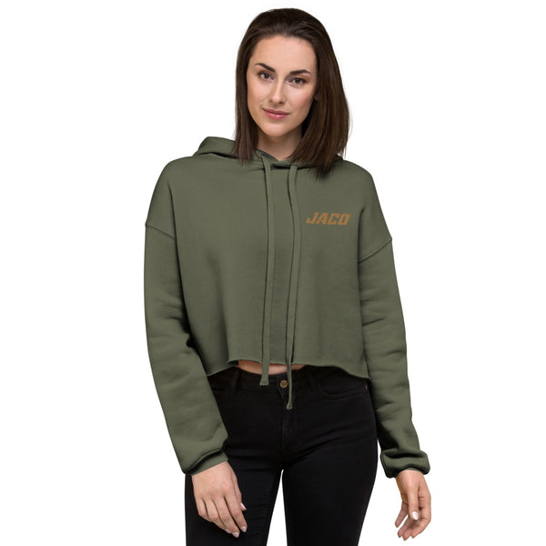 Women's Crop Hoodie Sweatshirt - Image 4 - JACO