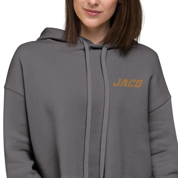 Women's Crop Hoodie Sweatshirt - Image 7 - JACO