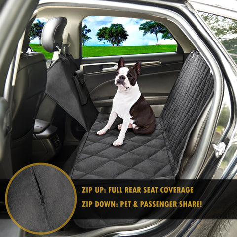 Dog Car Back Seat Cover Protector Waterproof Backseat Hammock for Dogs  Durable Pets Seat Covers for Cars 